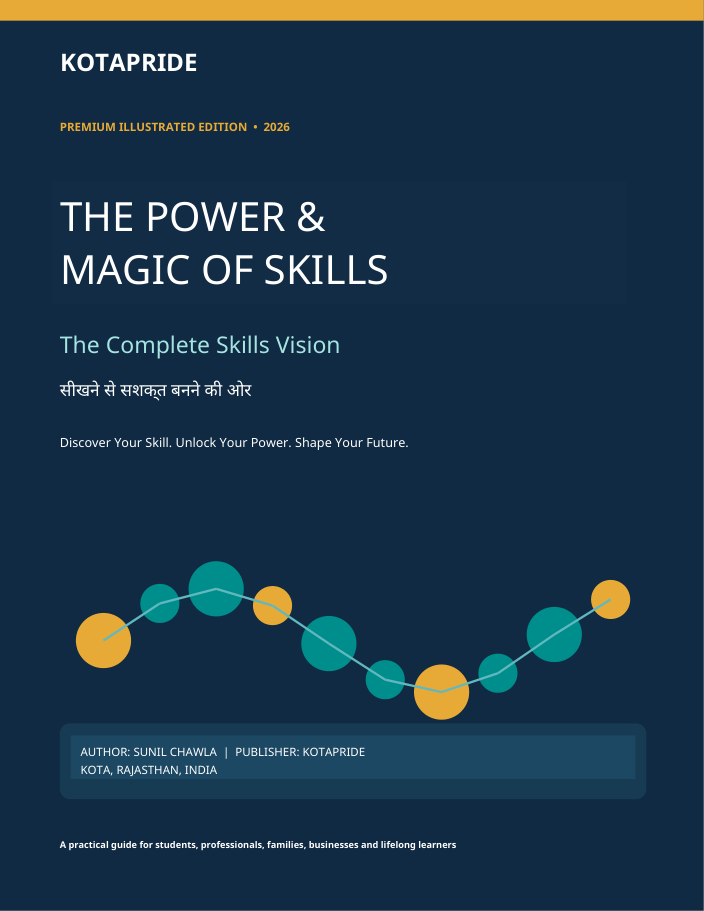Cover of The Power and Magic of Skills 2026 by Sunil Chawla